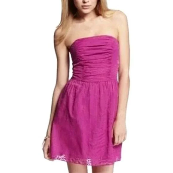 dark pink summer dress Aurora Dress